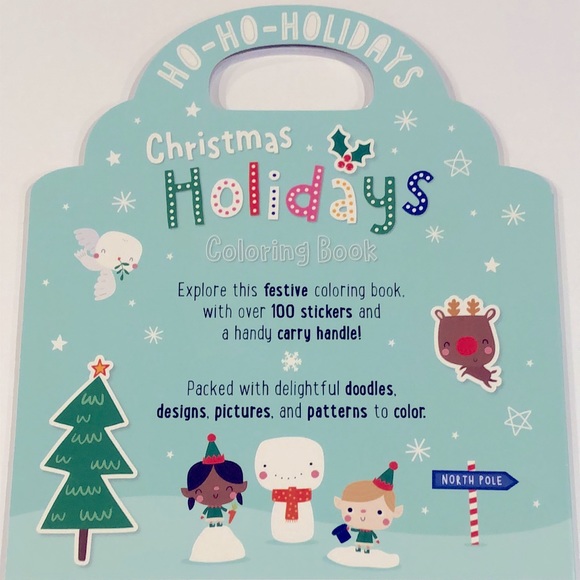 Target Children’s ABC Picture Book Christmas Holiday Coloring Book Bundle - Picture 4 of 12